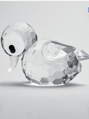 Swarovski Crystal Mini Swimming Duck